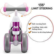 Load image into Gallery viewer, Baby Balance Bikes Toys for Boys Girls Cute Toddler First Bicycle Infant Walker Children No Pedal 4 Wheels (Purple)
