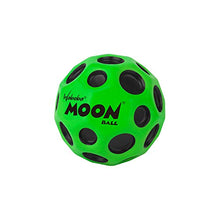Load image into Gallery viewer, Waboba Moon Ball - Super High Bouncing Ball - Neon Coloured Indoor and Outdoor Ball Ages - Make Pop Sounds - Easy to Grip , Green - (65 mm)
