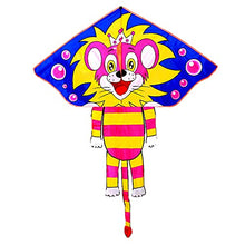 Load image into Gallery viewer, ZANZAN Pink Little Lion Kite for Outdoor Activities,Easy-to-Fly Beginner Kite with Kite String and Kite Reel for Kids Adults (Color : 500M LINE)

