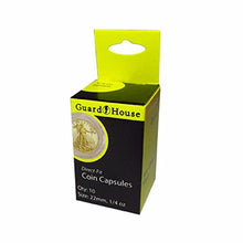 Load image into Gallery viewer, Guardhouse Direct Fit Coin Capsules, 1/4oz Gold Eagle 22mm
