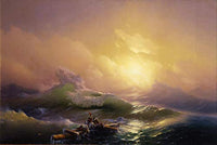 Hovhannes Aivazovsky The Ninth Wave Jigsaw Puzzles Wooden Toy Adult DIY 1000 Piece