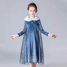 Load image into Gallery viewer, Mukola Girls Princess Costume Queen Dress Up Birthday Halloween Party 3-8Y
