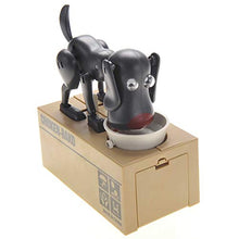 Load image into Gallery viewer, Robot Dog Savings Bank Black
