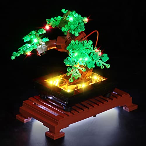 LED Light Kit for Lego 10281 Bonsai Tree Set, Lighting Kit Compatible with Lego 10281 ( Lights Only, No Lego Models) (Lights for Green Model)