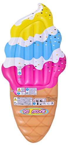 Jilong 37424 Inflatable Ice Cream Cone Mattress