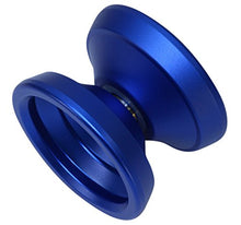Load image into Gallery viewer, Yoyo King Double Agent Metal Yoyo with Narrow Responsive and Wide Nonresponsive C Bearing and Extra Yoyo String (Blue)
