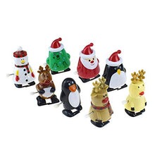 Load image into Gallery viewer, JIDOANCK Winder Toys Gift for Xmas, Walking Santa Claus Elk Penguin Snowman Clockwork Toy Home Decor Gift for Christmas B

