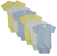 Load image into Gallery viewer, Bambini Pastel Boys&#39; Short Sleeve 6 Pack
