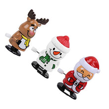 Load image into Gallery viewer, Amosfun 3pcs Christmas Wind Up Toys Reindeer Snowman Santa Wind Up Stocking Stuffers Christmas Party Favors for Kids

