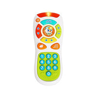 Baby TV Remote Control Toy, VATOS Baby Toys, Learning Remote Toy with Light Music for 6 Months + Baby, Learning Toys for One Year Old Baby Infants Toddlers Kids Boys or Girls