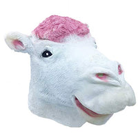 JQWGYGEFQD Halloween Animal Hood Sheep Head Prop Sheep Mask Halloween Party Rubber Latex Animal mask, Novel Ha