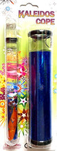 Load image into Gallery viewer, Star Magic Glitter Wand Kaleidoscope 7 Inches - Tube Kaleidoscope Glitter Filled Wands Kaleidoscope (Blue)
