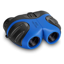 Load image into Gallery viewer, HaHawaii Child Binoculars 8X21 Portable Telescope Outdoor Nature Observation Telescope Gift Blue
