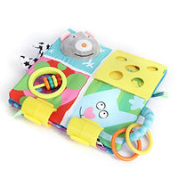 Bed Cloth Book, Soft Colorful Baby Bed Cloth Book, Eco-Friendly for Outdoors Home(Bed Cloth Book)