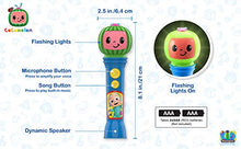 Load image into Gallery viewer, Cocomelon Toy Microphone for Kids, Musical Toy for Toddlers with Built-in Cocomelon Songs, Kids Microphone Designed For Fans of Cocomelon Toys and Gifts
