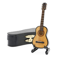 Odoria 1:12 Miniature Guitar Mini Musical Instrument Dollhouse Furniture Model Decoration