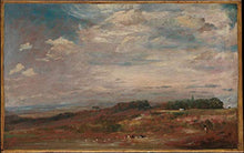 Load image into Gallery viewer, John Constable Hampstead Heath with Bathers Jigsaw Puzzles DIY Wooden Toy Adult Challenge 1000 Piece
