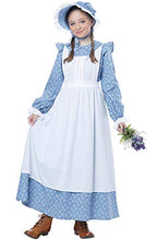 Load image into Gallery viewer, California Costumes Pioneer Girl Child Costume, Blue, Large
