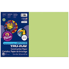 Load image into Gallery viewer, Pacon 103037 Tru-Ray Construction Paper, 12in. x 18in., Chartreuse

