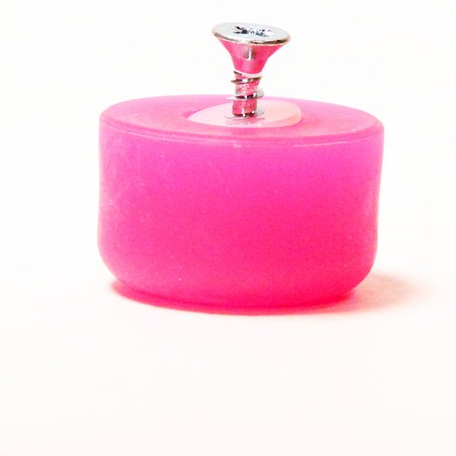 Play Juggling Interchangeable PX3 PX4 Part - Club Flat Knob - Sold Individually (Hot Pink)