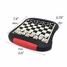 Load image into Gallery viewer, Agal Magnetic Chess Set Portable Children&#39;s Drawer Type Chess Board Game Set with 2 Storage Space Travel Chess Set for Kids (Color : Chess Set B)
