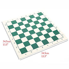 Load image into Gallery viewer, Agal Chess Board Set Portable Travel Chess Game Set Beginner Chess Set with Roll Up PVC Leather Chess Board and Wood Chess Pieces (Color : Chess Set)
