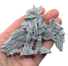 Load image into Gallery viewer, Stonehaven Miniatures Dire Owl Miniature Figure, 100% Urethane Resin - 66mm Tall - (for 28mm Scale Table Top War Games) - Made in USA
