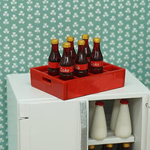 Load image into Gallery viewer, SAMCAMI Dollhouse Furniture Toy Refrigerator - Doll House Furniture Toys for Dollhouse Kitchen - Miniature Dollhouse Furniture 1 12 Scale Incl Toy Fridge, Beer and Other Dollhouse Accessories (White)
