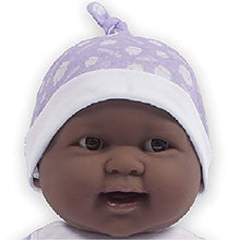 Load image into Gallery viewer, JC Toys Lots to Cuddle Babies African American 20-Inch Purple Soft Body Baby Doll and Accessories Designed by Berenguer
