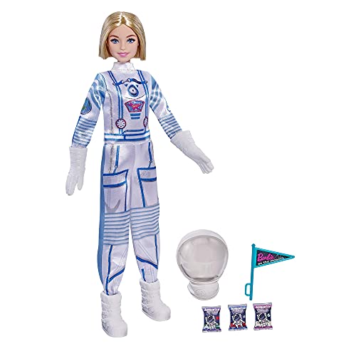 Barbie 0887961921328 GTW30-Space Discovery Astronaut Doll, Mixed