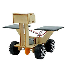 Load image into Gallery viewer, BARMI Kids DIY Assembly Solar Power Moon Rover Robot Model Scientific Experiment Toy,Perfect Child Intellectual Toy Gift Set Wood
