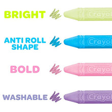 Load image into Gallery viewer, Crayola Washable Sidewalk Chalk Set, Outdoor Toy, Gift for Kids, 72 Count [Amazon Exclusive] &amp; Outdoor Chalk, Glitter Sidewalk Chalk, Summer Toys, 5 Count
