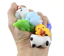 Load image into Gallery viewer, Curious Minds Busy Bags Set of 12 Cute Zoo Animal Mochi Squishy Animals - Kawaii - Cute Individually Wrapped Toys - Sensory, Stress, Fidget Party Favor Toy (Set of 12 - (1 Dozen))
