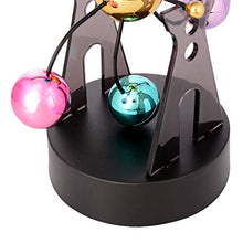 Load image into Gallery viewer, NUOBESTY Perpetual Motion Toy Electromagnetic Perpetual Toys Kinetic Art Desk Toy for Kids Children Home Decor(Colorful)
