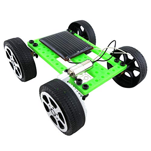DIY Science Toys Assembly Solar Powered Car Mini Sun Power Solar Car Model Science Experiment Building Toys for Kids