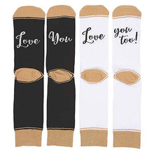 Load image into Gallery viewer, Lillian Rose Love You Love You Too Socks - Apparel Accessories - 1 Piece
