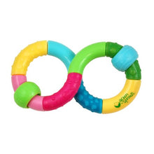Load image into Gallery viewer, green sprouts Infinity Rattle | Encourages whole learning | Durable material made from safer plastic, Easy to hold &amp; shake, Playful rattle sound
