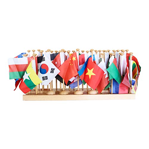 MONTESSORI OUTLET Asia Flag Stands