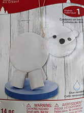 Load image into Gallery viewer, Creatology Polar Bear Christmas Ornament Craft Kit (14 PC)
