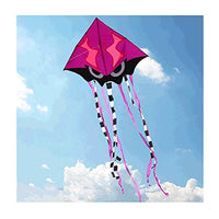 ZANZAN Giant Sea Monster Kite with Tail,Easy to Assemble Kite for Adults Kids Without Kite String,Perfect for Outdoor Activities-6 Colors (Color : Purple)