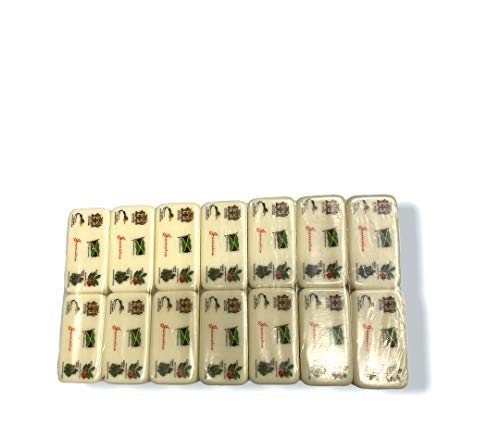 Generic Jumbo Size Jamaican Dominoes with National Emblem on Each Tile