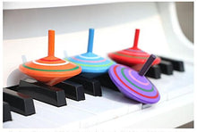 Load image into Gallery viewer, GoodPlay Gyroscope, 3 Pcs/Set Handmade Painted Wood Spinning Tops, Wooden Toys Educational Toys Kindergarten Toys Standard Tops
