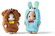 Load image into Gallery viewer, Calico Critters Costume Cuties - Bunny &amp; Puppy, Limited Edition Playset with 2 Collectible Figures and Costume Accessories
