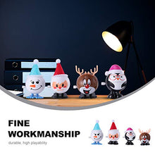 Load image into Gallery viewer, Amosfun Christmas Wind-up Toys Snowman Win-up Toys Kids Toy (White Red) for Christmas Party
