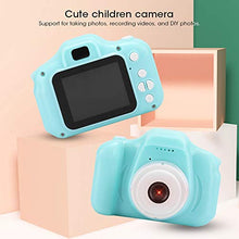 Load image into Gallery viewer, Richer-R Kids Camera Children Digital Cameras, Portable Mini Children Kid Digital Video Camera Toy with 2.0in TFT Color Screen, for Boys Birthday Toy Gifts 4-12 Year Old Kid Action Camera(Green)
