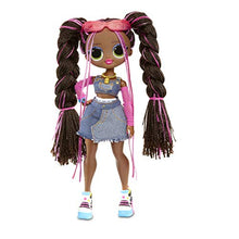 Load image into Gallery viewer, LOL Surprise OMG Remix Honeylicious Fashion Doll, Plays Music with 25 Surprises Including Shoes, Hair Brush, Doll Stand, Magazine, and Record Player Package - For Girls Ages 4+
