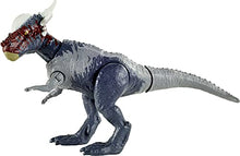 Load image into Gallery viewer, Jurassic World Camp Cretaceous Stygimoloch Stiggy Savage Strike Dinosaur Figure, Smaller Size, Attack Move Iconic to Species, Movable Arms &amp; Legs, Ages 4 Years Old &amp; Up
