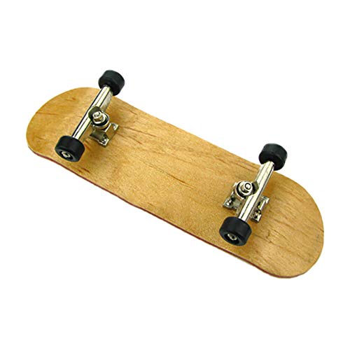 hicollie Bearing Wheel PU Anti-Skid Pad Finger Skateboard Novelty Desktop Fingerboard Childrens Toys Complete Accessories