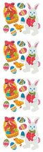Load image into Gallery viewer, Jillson Roberts Prismatic Stickers, Micro Easter Assortment, 12-Sheet Count (S7523)
