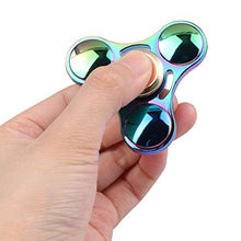 Load image into Gallery viewer, Mtele EDC Hand Spinner Metal Fidget ADHD Focus Toy Ultra Durable High Speed Anxiety Relief Toys,Rainbow Color
